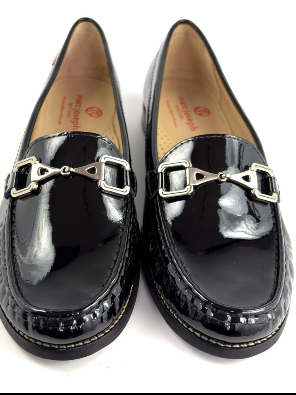Marc Joseph New York Patent Leather Horsebit Loafers size 9.5M - Picture 2 of 7